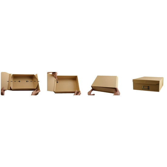 Vaessen Creative Cardboard box 34x34x10cm