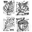 Tim Holtz Tim Holtz Cling Stamp Blueprint Autumn