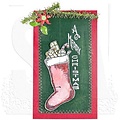 Tim Holtz Tim Holtz Cling Stamp Blueprint Christmas nr. 2