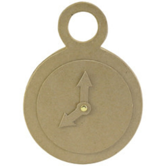 Decopatch Decopatch Papier maché Horloge 20,5cm.