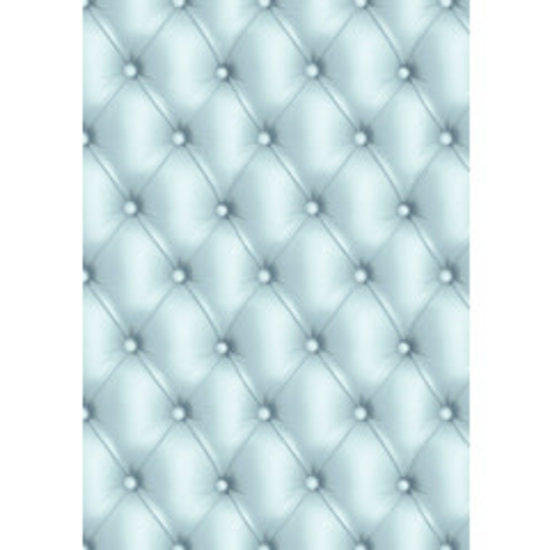 Decopatch Vel Decopatch Papier Patroon Chesterfield grijs/blauw