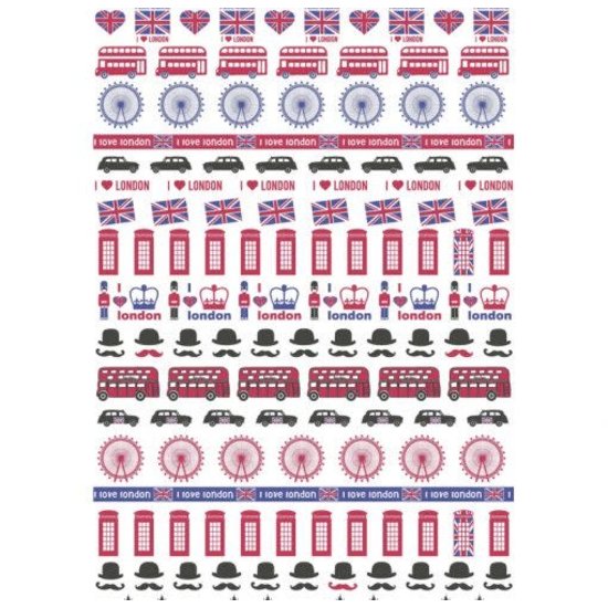 Decopatch Vel Decopatch Papier Patroon I Love London