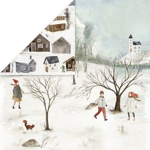 Craft&You Papier Winter Holiday 12x12'' nr. 02