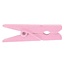 Vaessen Creative Wasknijpers hout 3,5 cm x12 baby roze