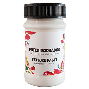 Dutch Doobadoo Structuurpasta / Texture Paste Transparant 100 ml.