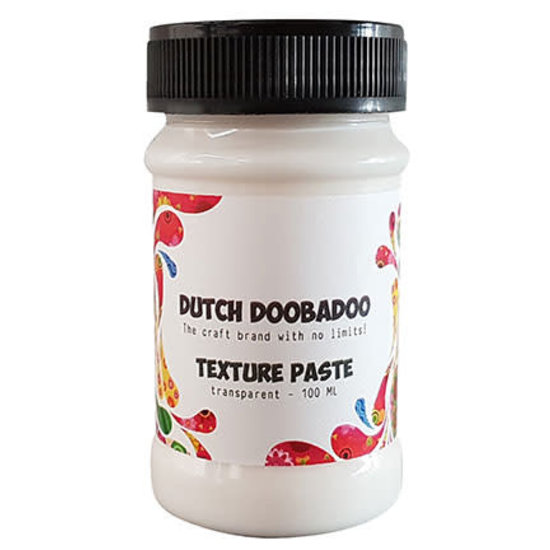 DDBD Dutch Doobadoo Structuurpasta / Texture Paste Transparant 100 ml.