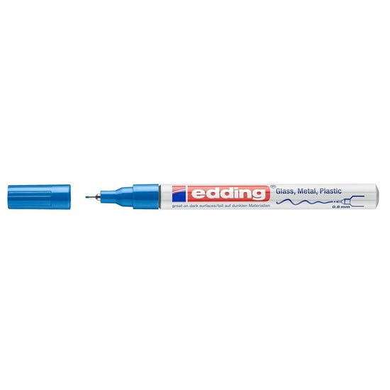 Edding Edding 780 Glanslakmarker Blauw