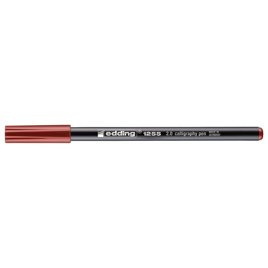 Edding Edding 1255 Calligraphy Pen 2.0 Karmijn Rood