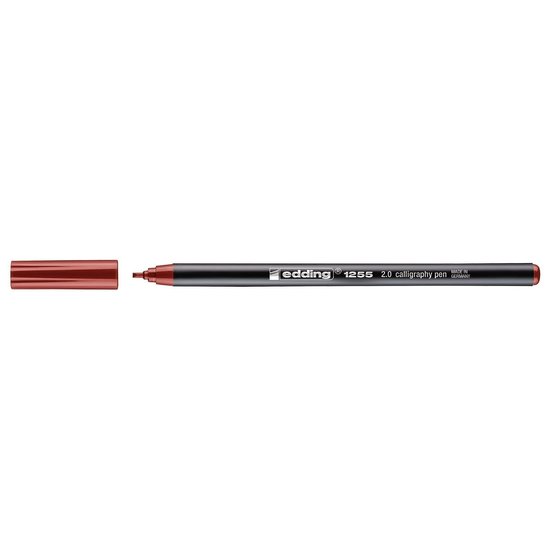 Edding Edding 1255 Calligraphy Pen 2.0 Karmijn Rood