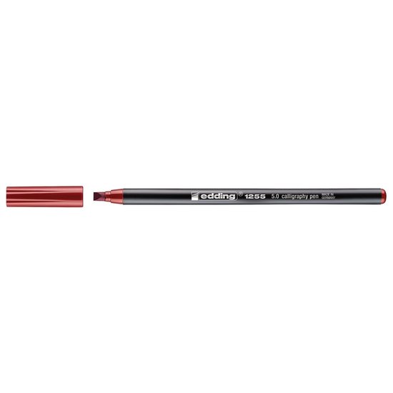 Edding Edding 1255 Calligraphy Pen 5.0 Karmijn Rood