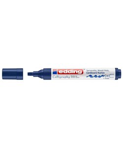 Edding 1455 Calligraphy Marker Blauw