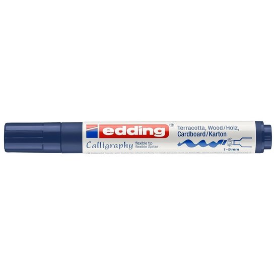 Edding Edding 1455 Calligraphy Marker Blauw
