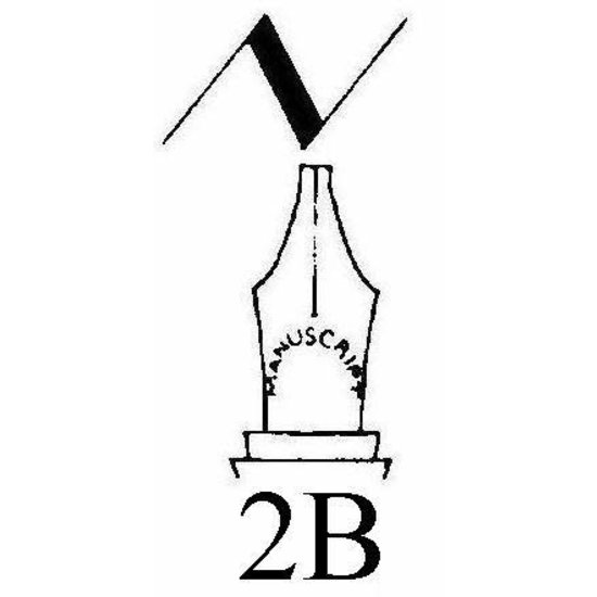 Manuscript Manuscript Calligraphy Screw-On Pen Nibs Left-Handed 1,6mm