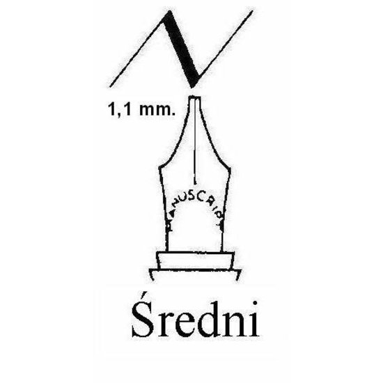 Manuscript Manuscript Calligraphy Screw-On Pen Nibs Left-Handed  medium 1,1mm