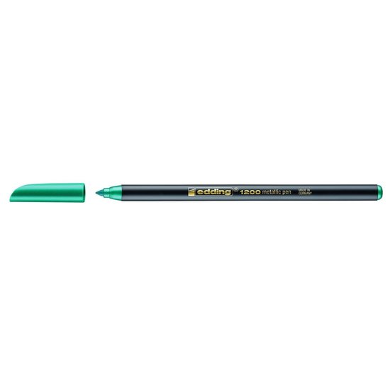 Edding Edding 1200 Viltstift Metallic Groen