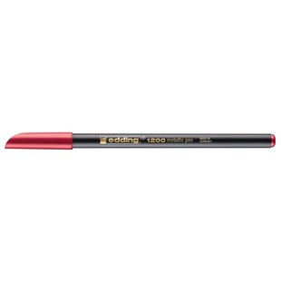 Edding 1200 Viltstift Metallic Rood