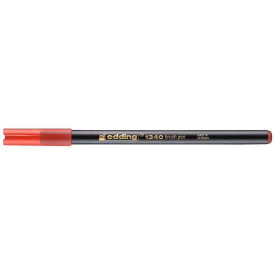 Edding Edding 1340 Brushpen Rood