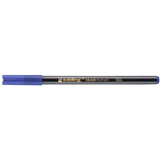 Edding Edding 1340 Brushpen Blauw