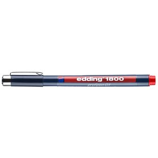 Edding 1800 Profipen 0.1 Rood