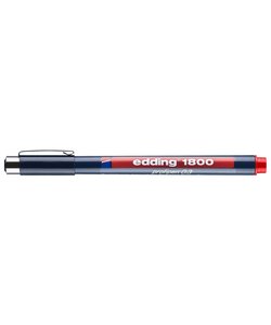 Edding 1800 Profipen 0.3 Rood