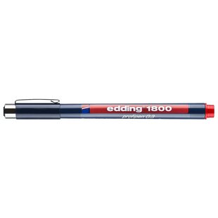 Edding 1800 Profipen 0.3 Rood