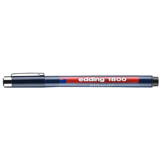 Edding Edding 1800 Profipen 0.7 Zwart