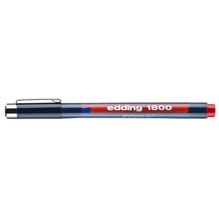 Edding 1800 Profipen 0.7 Rood