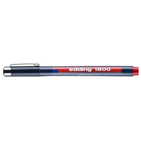 Edding Edding 1800 Profipen 0.7 Rood