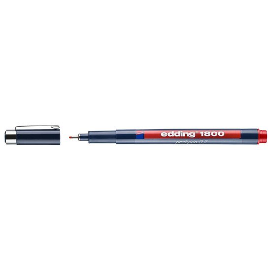 Edding Edding 1800 Profipen 0.7 Rood