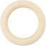 Creotime Houten Ring / Gordijnring d: 55 mm binnenmaat  40 mm 6 stuks