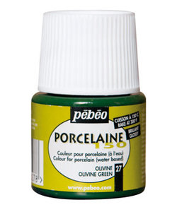 Pebeo Porcelaine 150 Porseleinverf 45ml Olivine Green nr. 27