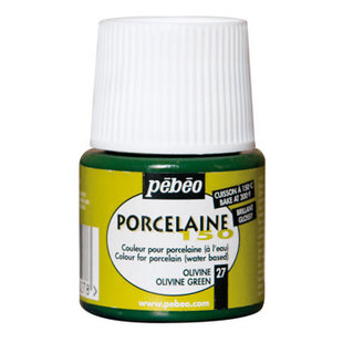 Pebeo Porcelaine 150 Porseleinverf 45ml Olivine Green nr. 27