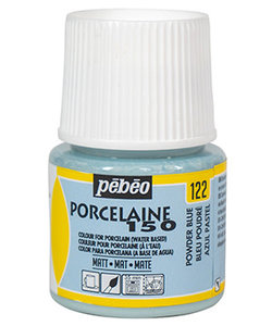 Pebeo Porcelaine 150 Porseleinverf 45ml Powder Blue nr. 122