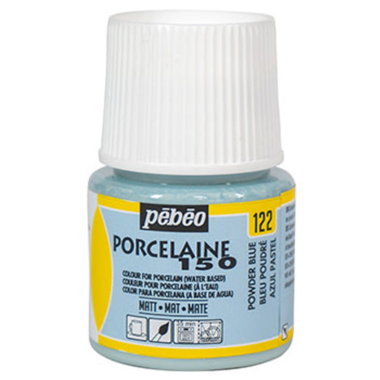 Pebeo Pebeo Porcelaine 150 Porseleinverf 45ml Powder Blue nr. 122