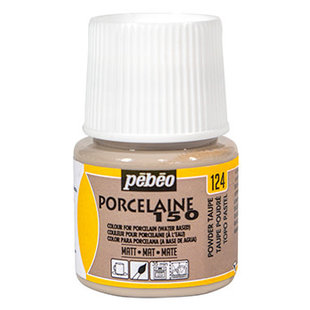 Pebeo Porcelaine 150 Porseleinverf 45ml Powder Taupe nr. 124