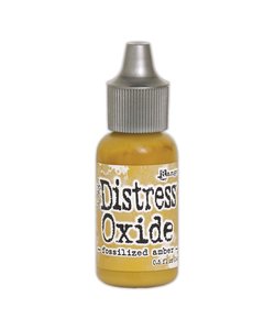 Ranger Tim Holtz Distress Oxide Re-Inker 14ml Fossilized Amber