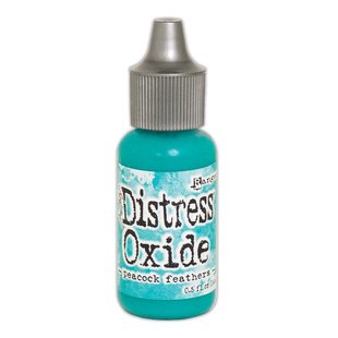 Ranger Tim Holtz Distress Oxide Re-Inker 14ml Peacock Feathers