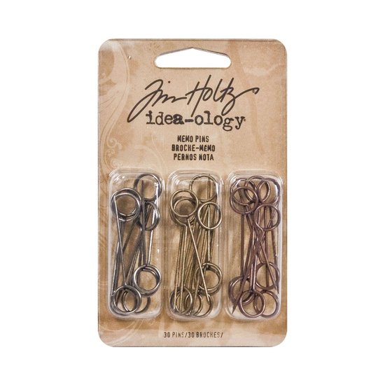 Tim Holtz Tim Holtz Idea-Ology Memo Pins 30 pcs.