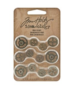 Tim Holtz Idea-Ology Mini Gears 12 pcs.