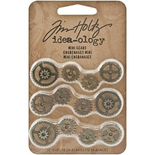 Tim Holtz Idea-Ology Mini Gears 12 pcs.