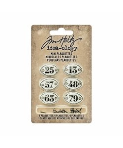 Tim Holtz Idea-Ology Mini Plaquettes 6 pcs.