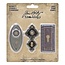 Tim Holtz Tim Holtz Idea-Ology Metal keyholes Large 3 pcs.