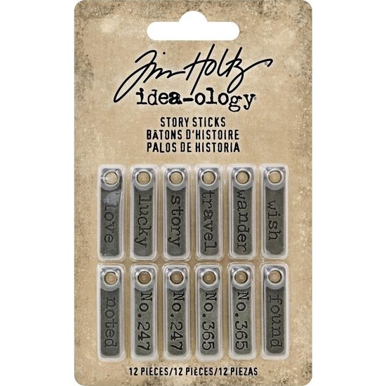 Tim Holtz Tim Holtz Idea-Ology Story Sticks 12 pcs.