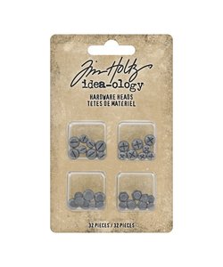 Tim Holtz Idea-Ology Hardware heads 32 pcs.