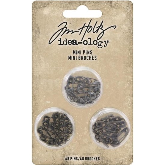 Tim Holtz Tim Holtz Idea-Ology Mini pins broches 48 pcs.