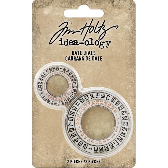 Tim Holtz Tim Holtz Idea-Ology Date Dials 2 pcs.