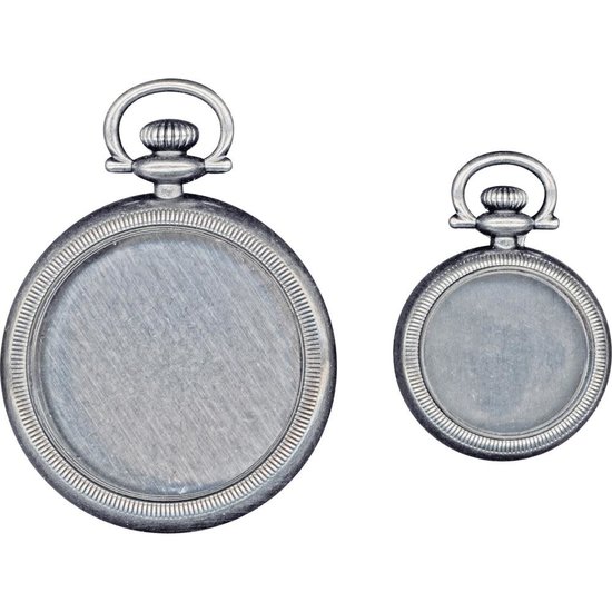 Tim Holtz Tim Holtz Idea-Ology Pocket Watches 2 pcs.