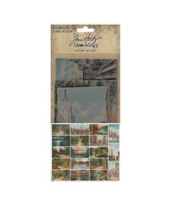 Tim Holtz Idea-Ology Vellum scenes 18 scenes