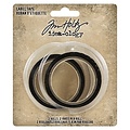Tim Holtz Tim Holtz Idea-Ology Label tape zwart/wit