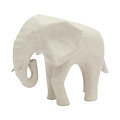 Decopatch Decopatch Papier maché Afrikaanse Olifant 18,5x12,5x15,5cm.